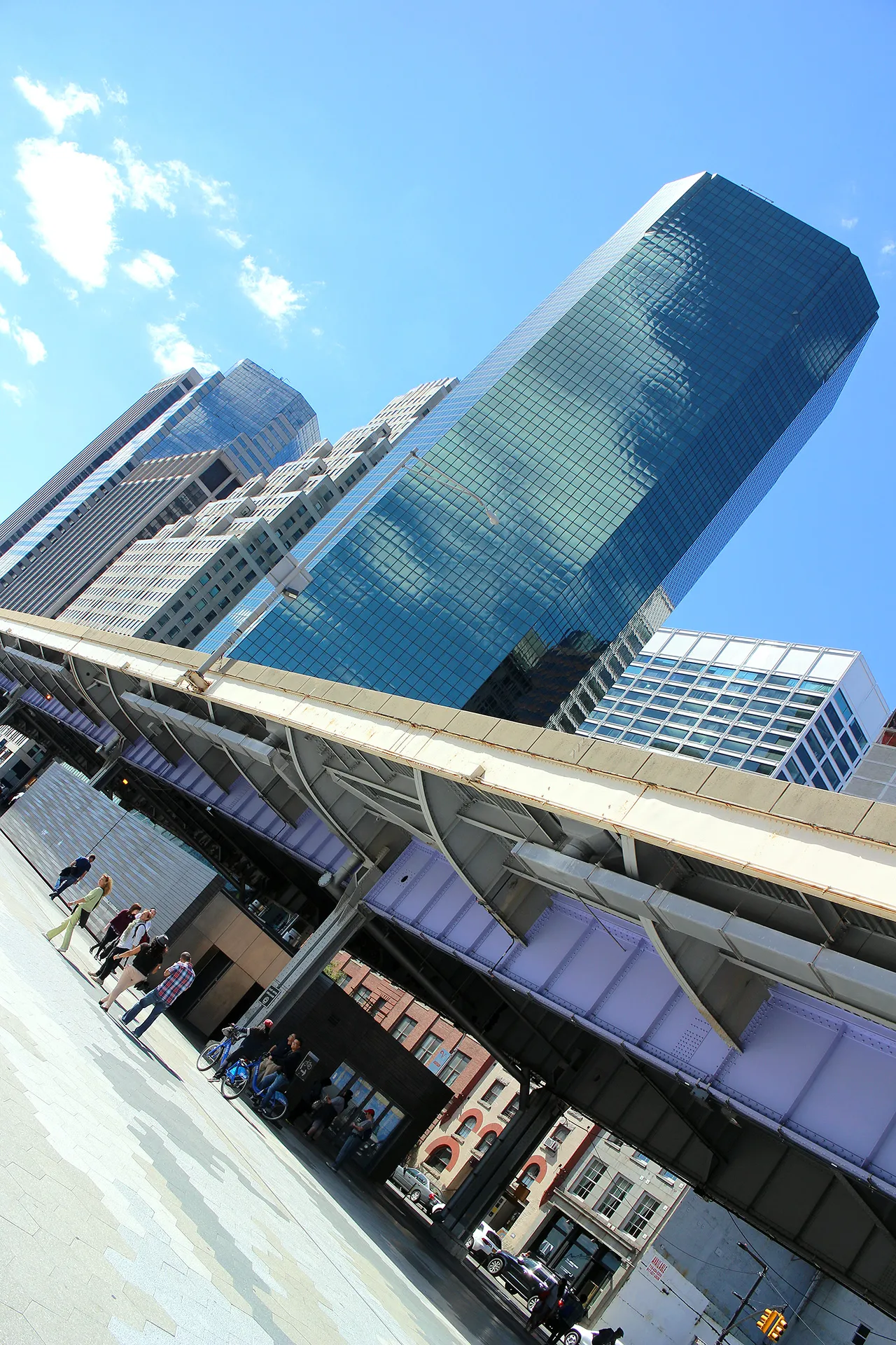 Vy från East River Greenway